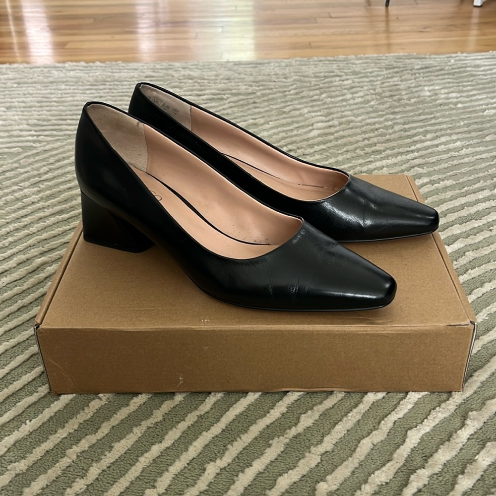 Franco Sarto - Black 1.5 inch Heel - Lightly used